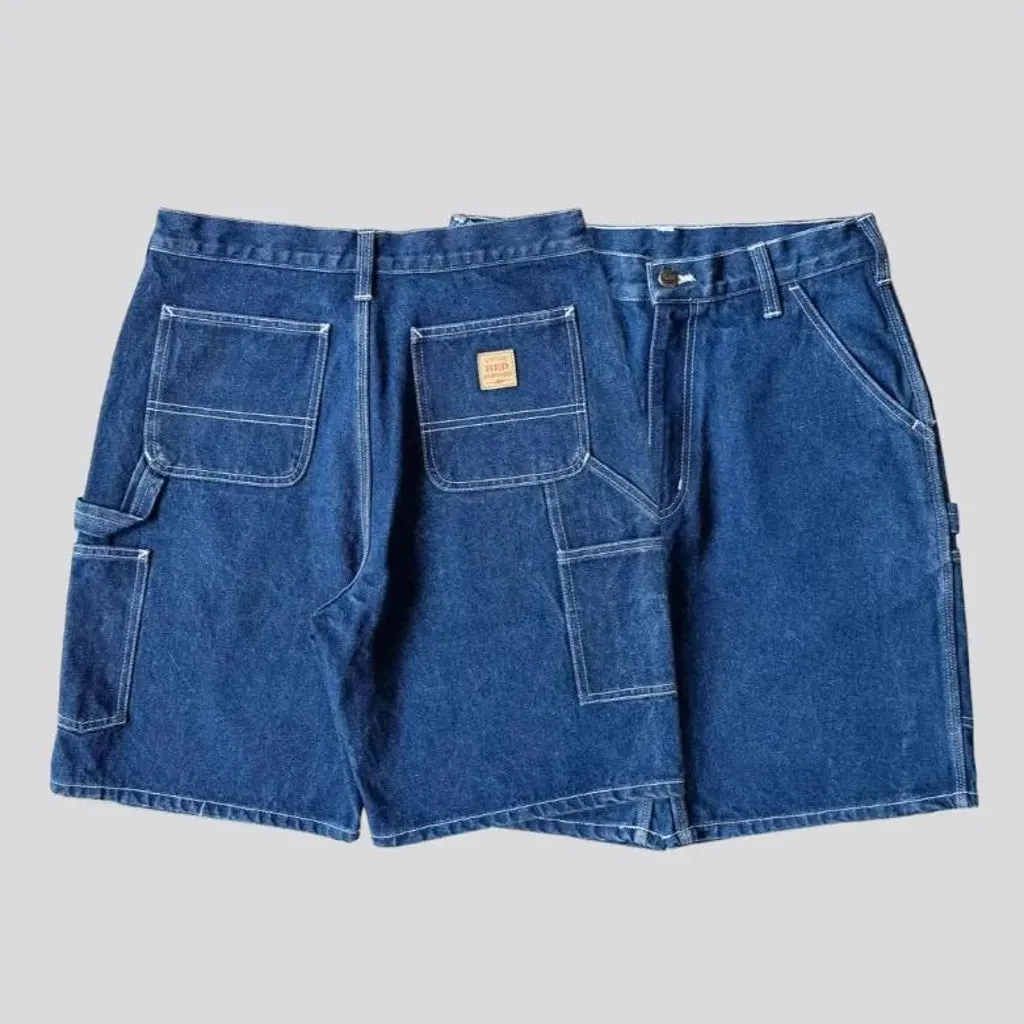 90s workwear men's denim shorts