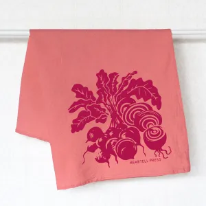 Beets Natural Dye Kitchen Towel