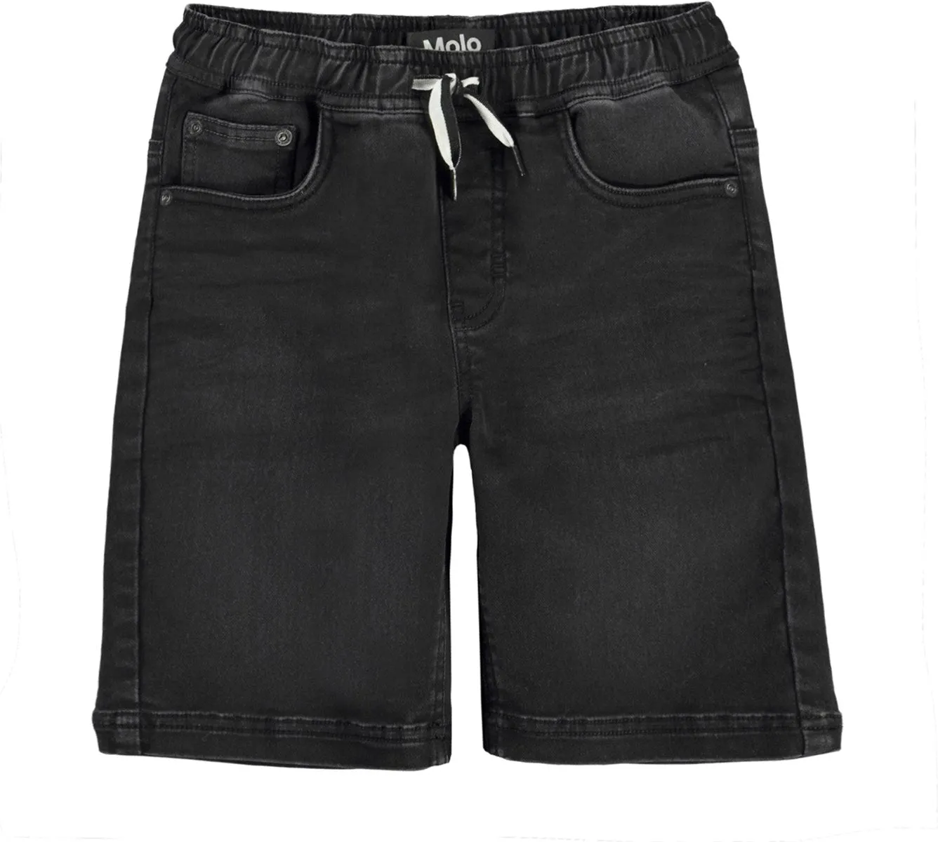 Black denim boys shorts