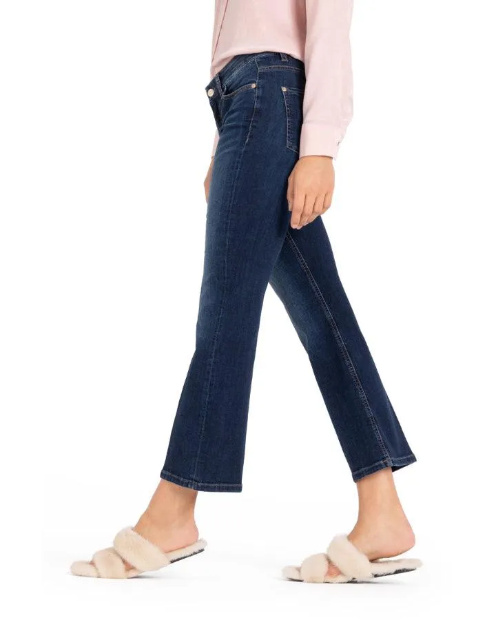 Cambio Paris Easy Kick Flare Denim Ankle Jeans