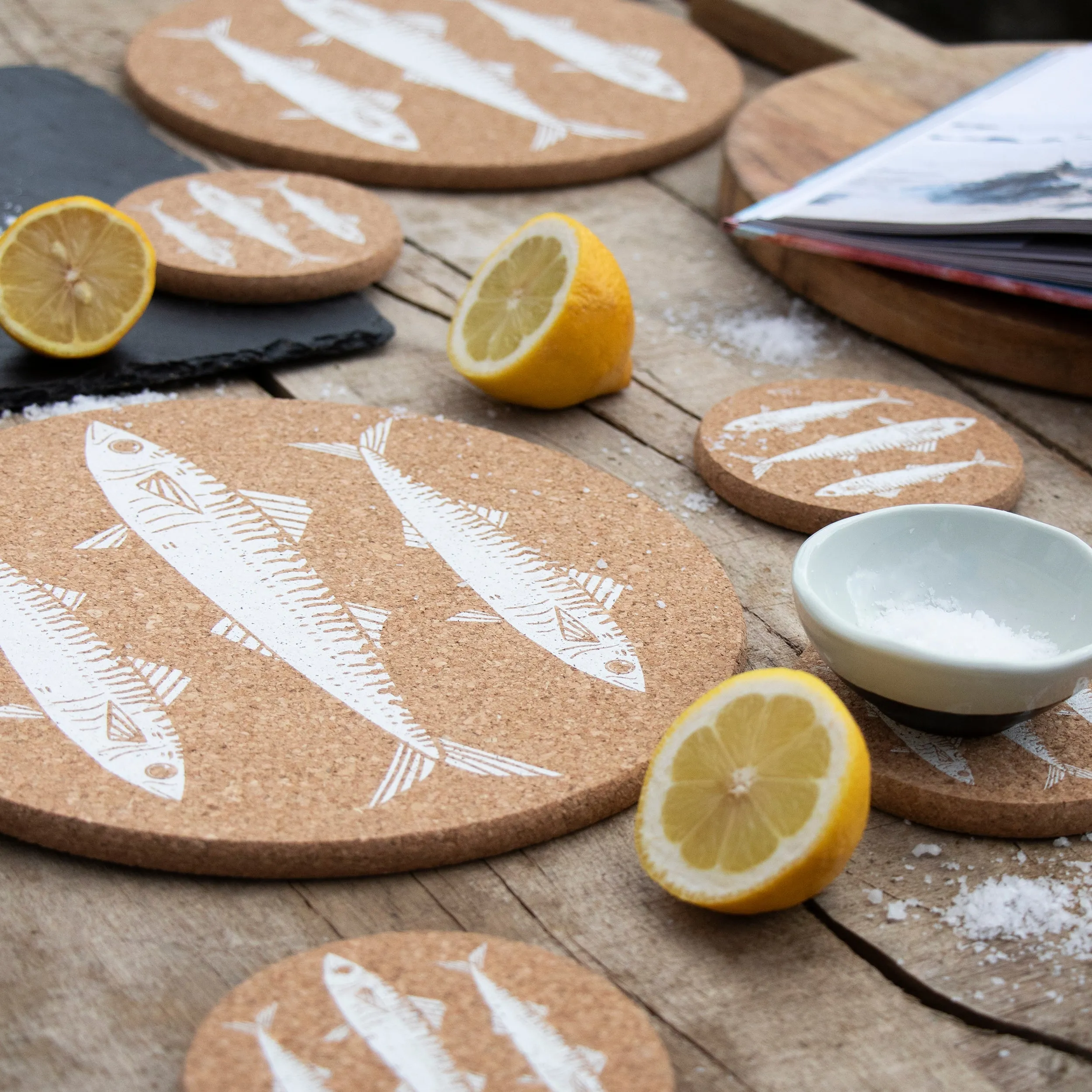 Cork Mats | Mackerel