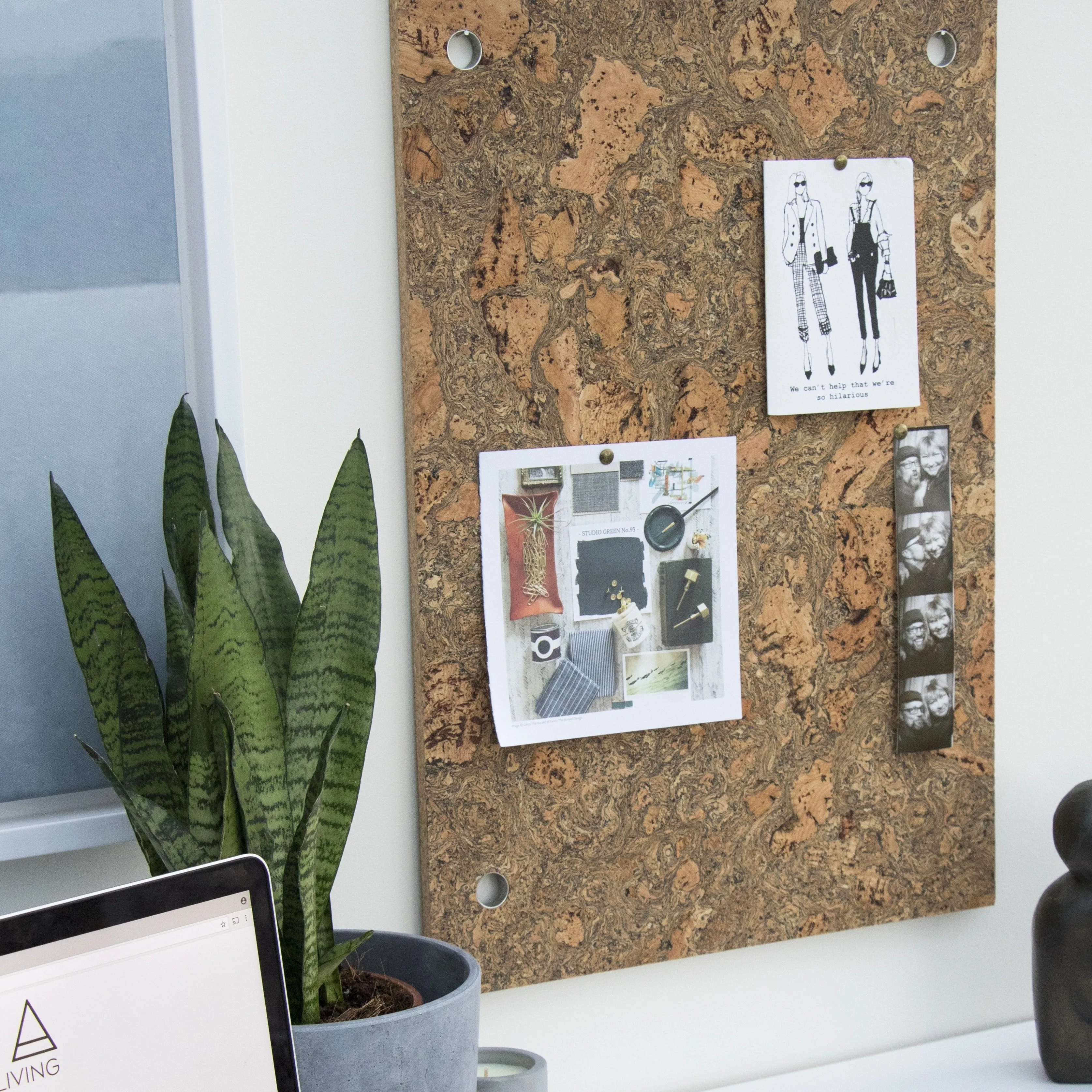 Cork Notice Board | Large