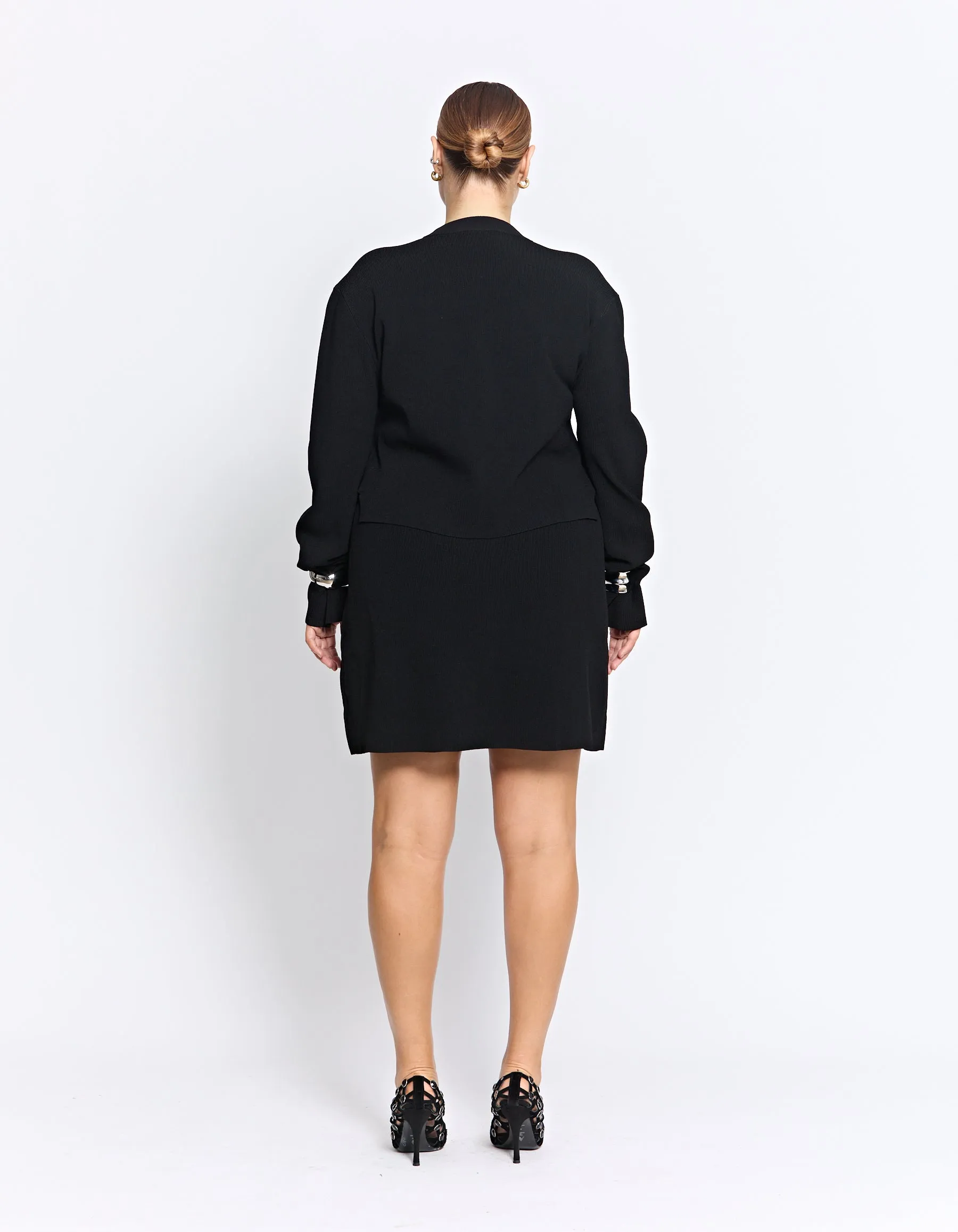 DUBOIS KNIT DRESS | BLACK