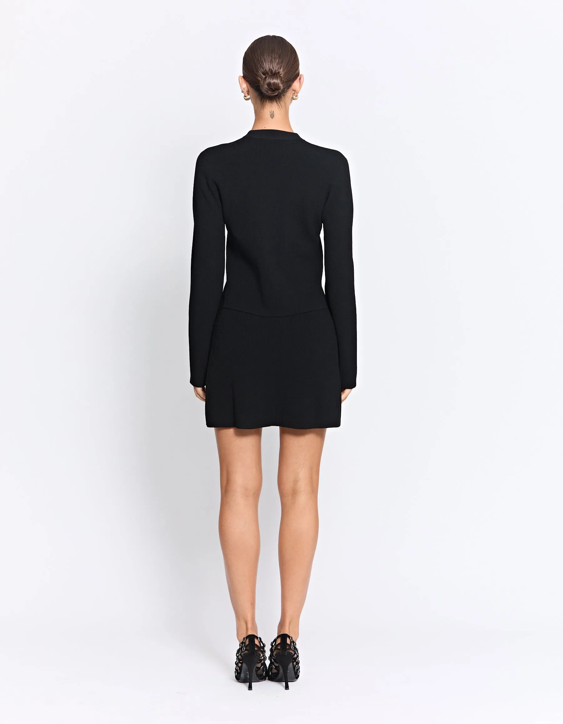 DUBOIS KNIT DRESS | BLACK