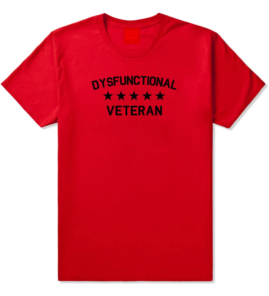 Dysfunctional Veteran Mens T-Shirt