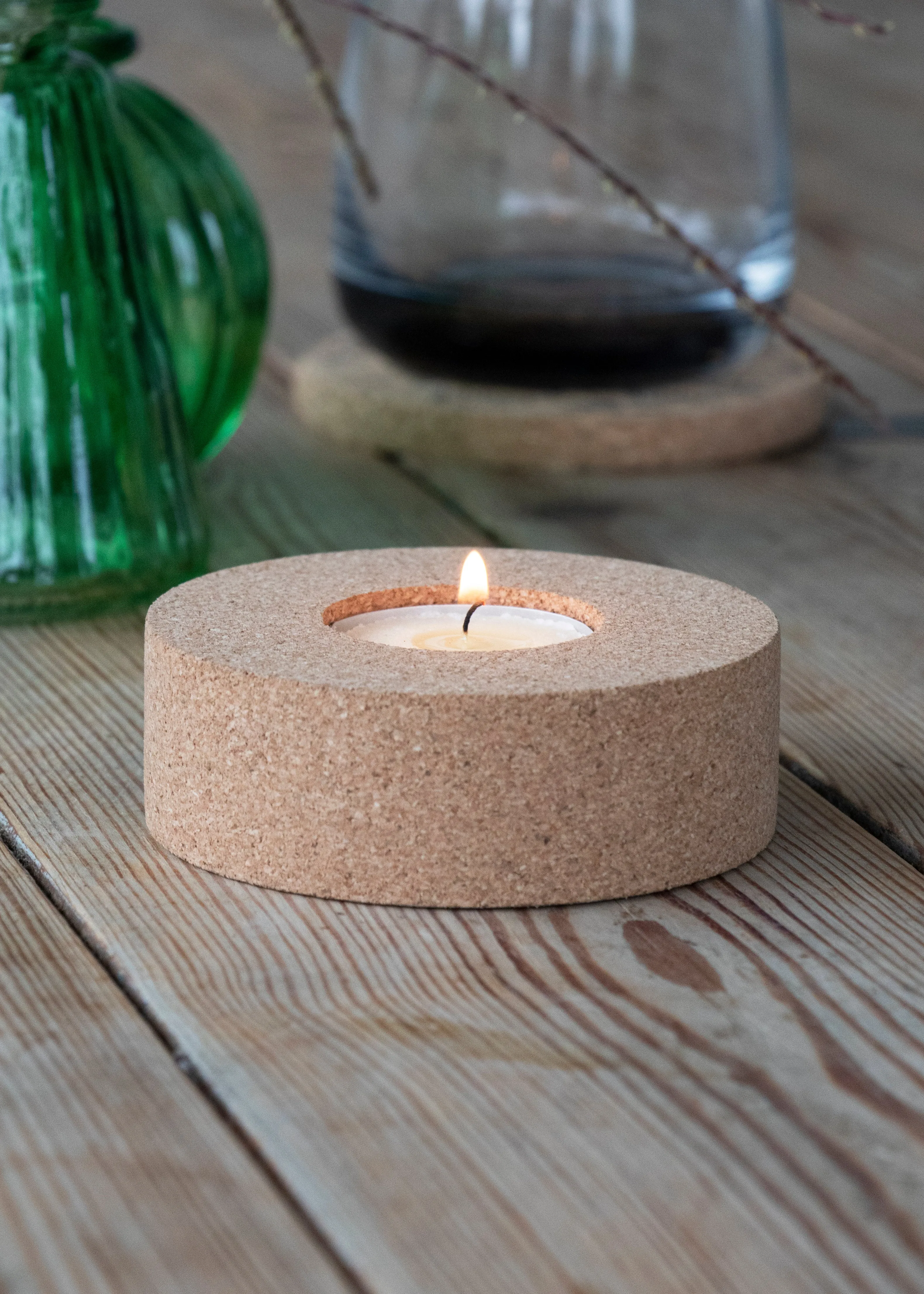 Eco Tea Light Holder | Sand