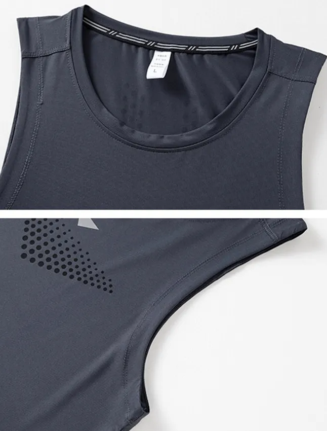 Elastic Thin Breathable Training Tanks / Fitness Sports Clothes - SF1183