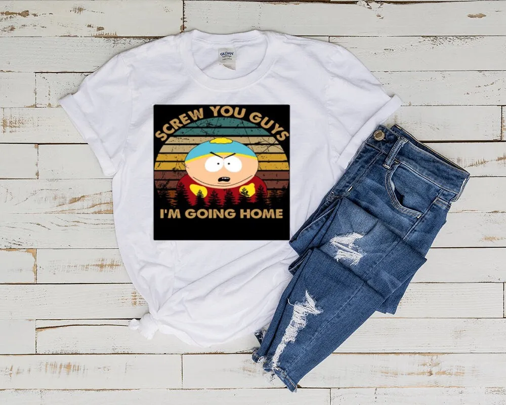 eric cartman screw you guys im going home, cartman shirt