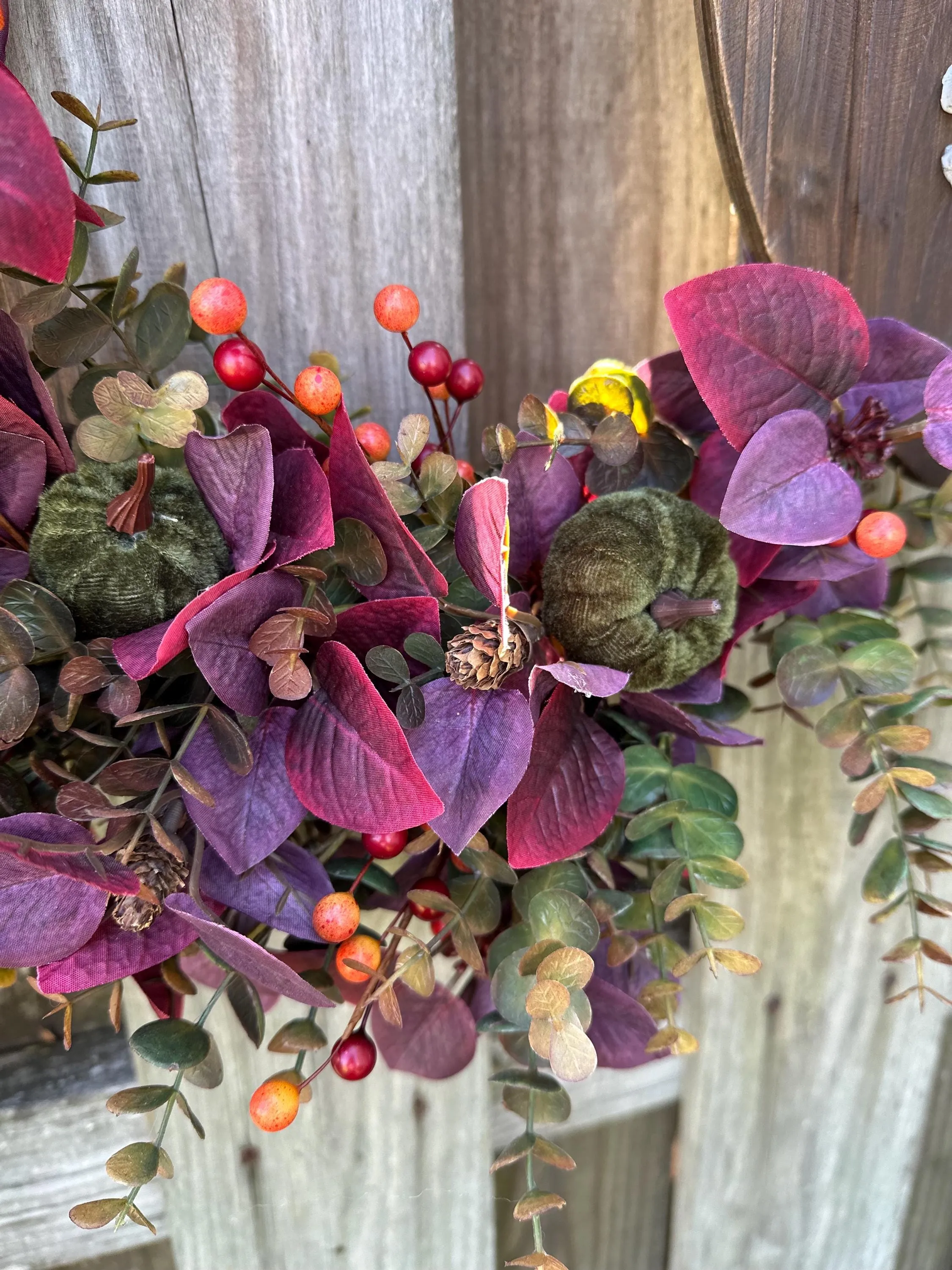 Football front door wreath