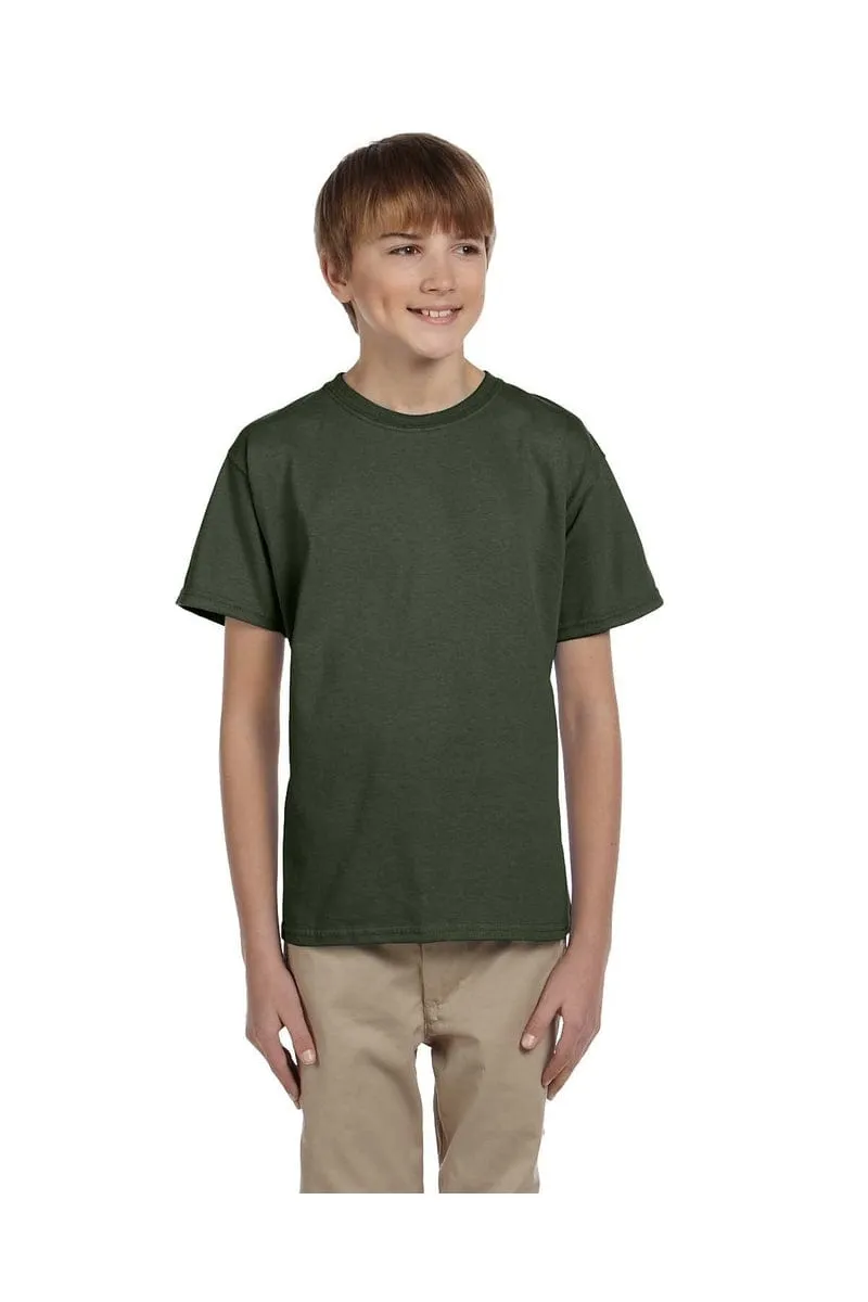 Fruit of the Loom 3931B: Youth 5 oz. HD Cotton™ T-Shirt, Traditional Colors