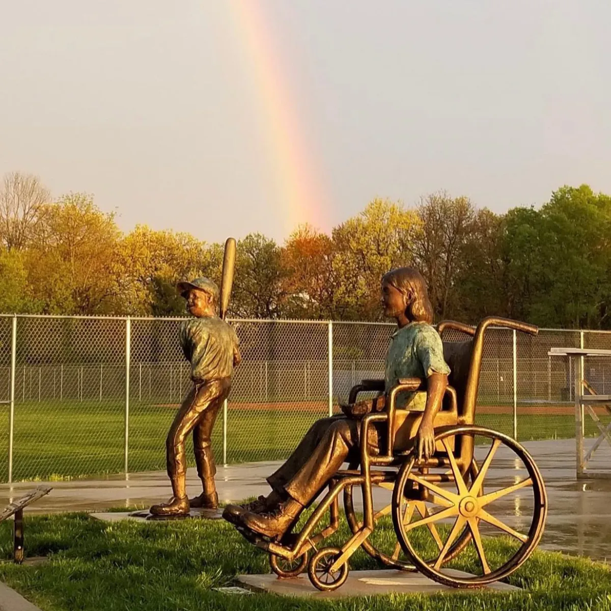 Inclusive Statue Love For The Game