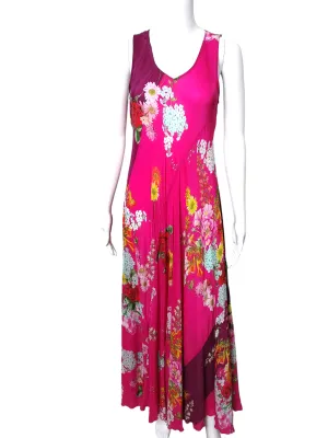 Johnny Was Floral Dress Sz XS