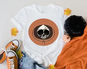 kenny mccornmack- skull face kenny  , southpark t shirt , kenny shirt ,animated cartoon,90s t shirt ,gift for fans of southpark