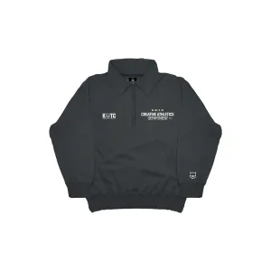 KOTC Creative Athl. Department Half Zip Sweater - Iron Gray