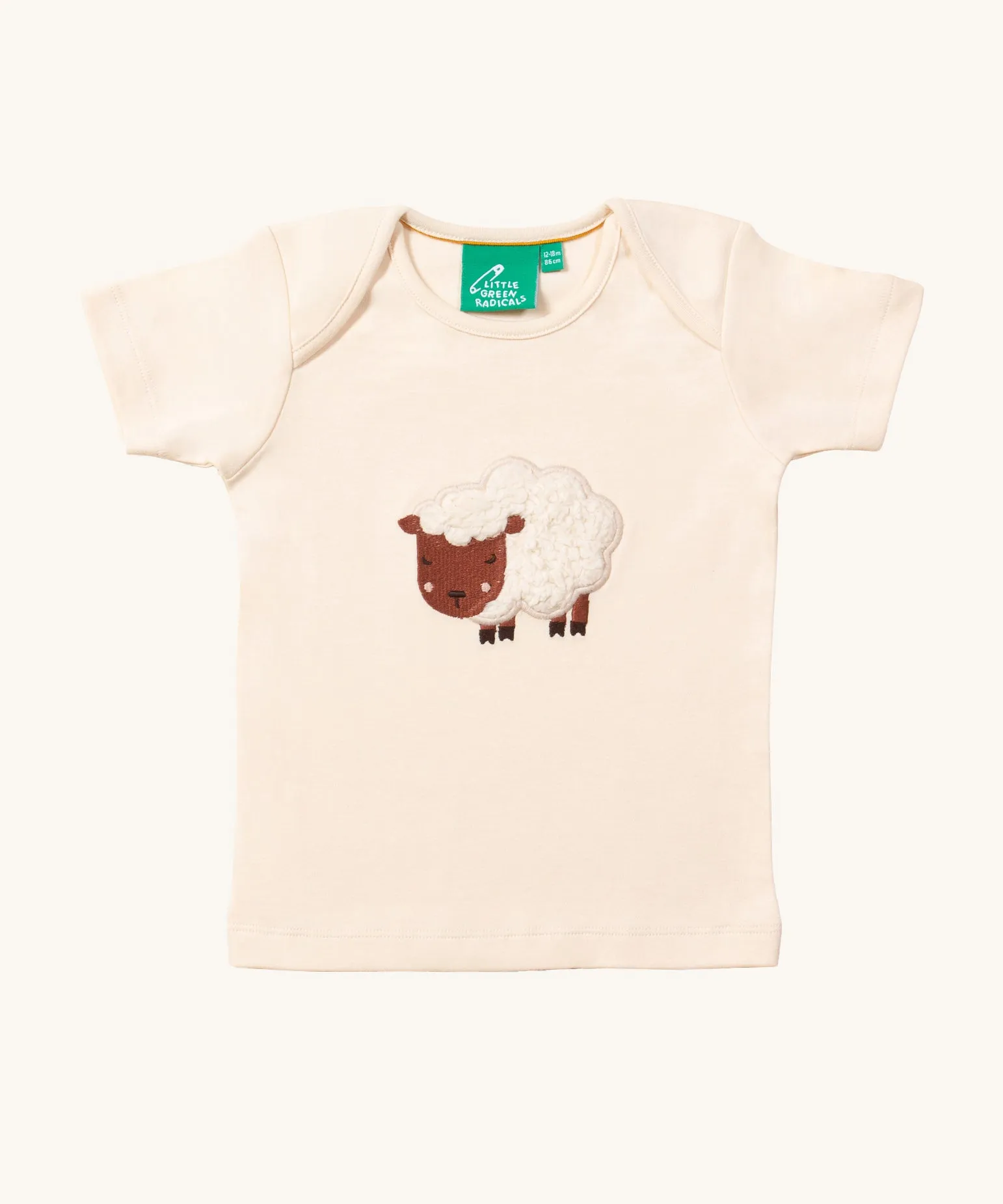 LGR Counting Sheep Applique Short Sleeve T-Shirt