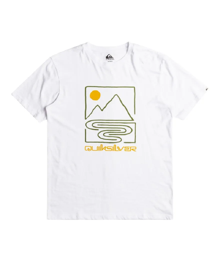 MEN'S QS OUTLINE MOUNTAINS SHORT SLEEVE T-SHIRT