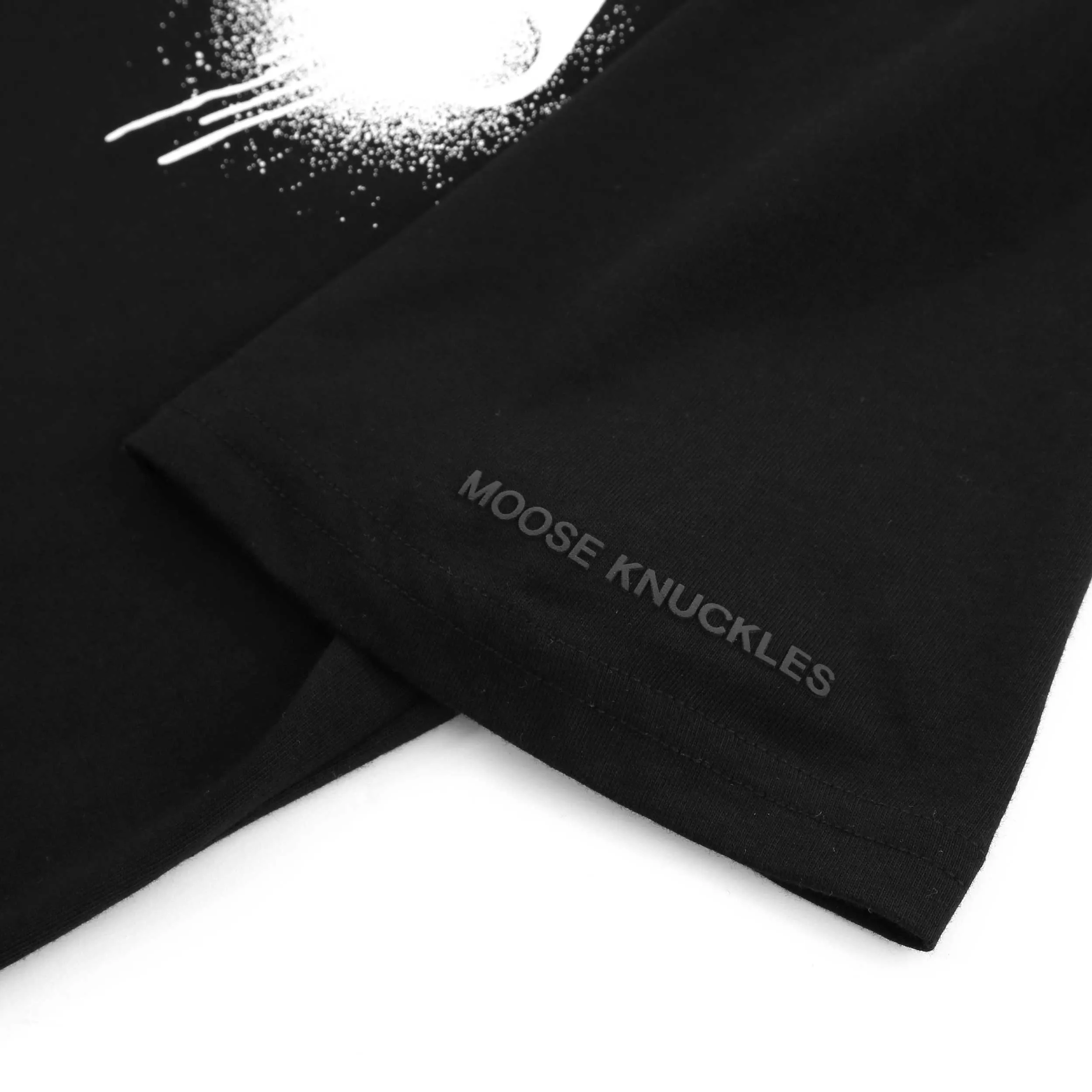 Moose Knuckles Drip T Shirt in Black