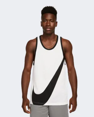 Nike Dri-Fit Crossover Jersey Men Basketball Tank White/Black Dh7132-100