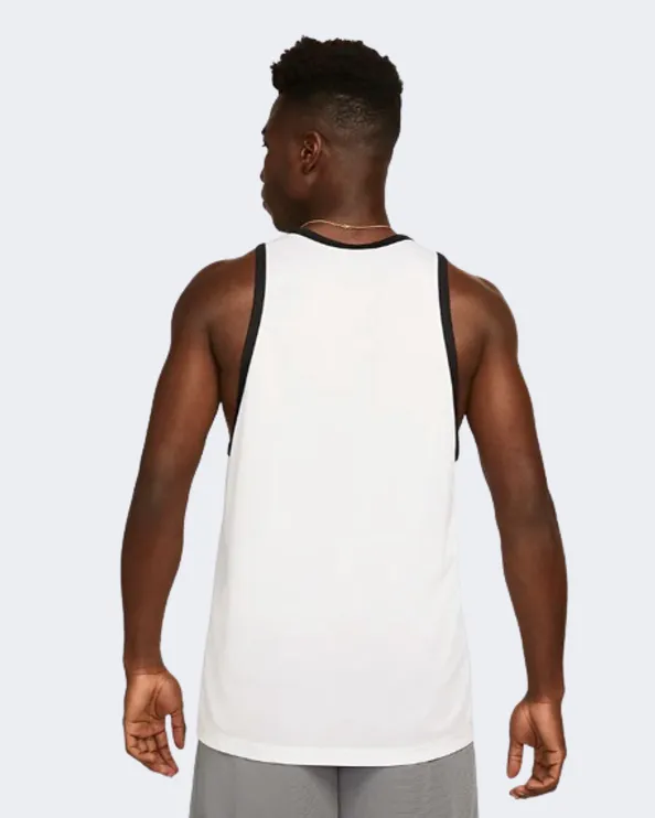 Nike Dri-Fit Crossover Jersey Men Basketball Tank White/Black Dh7132-100