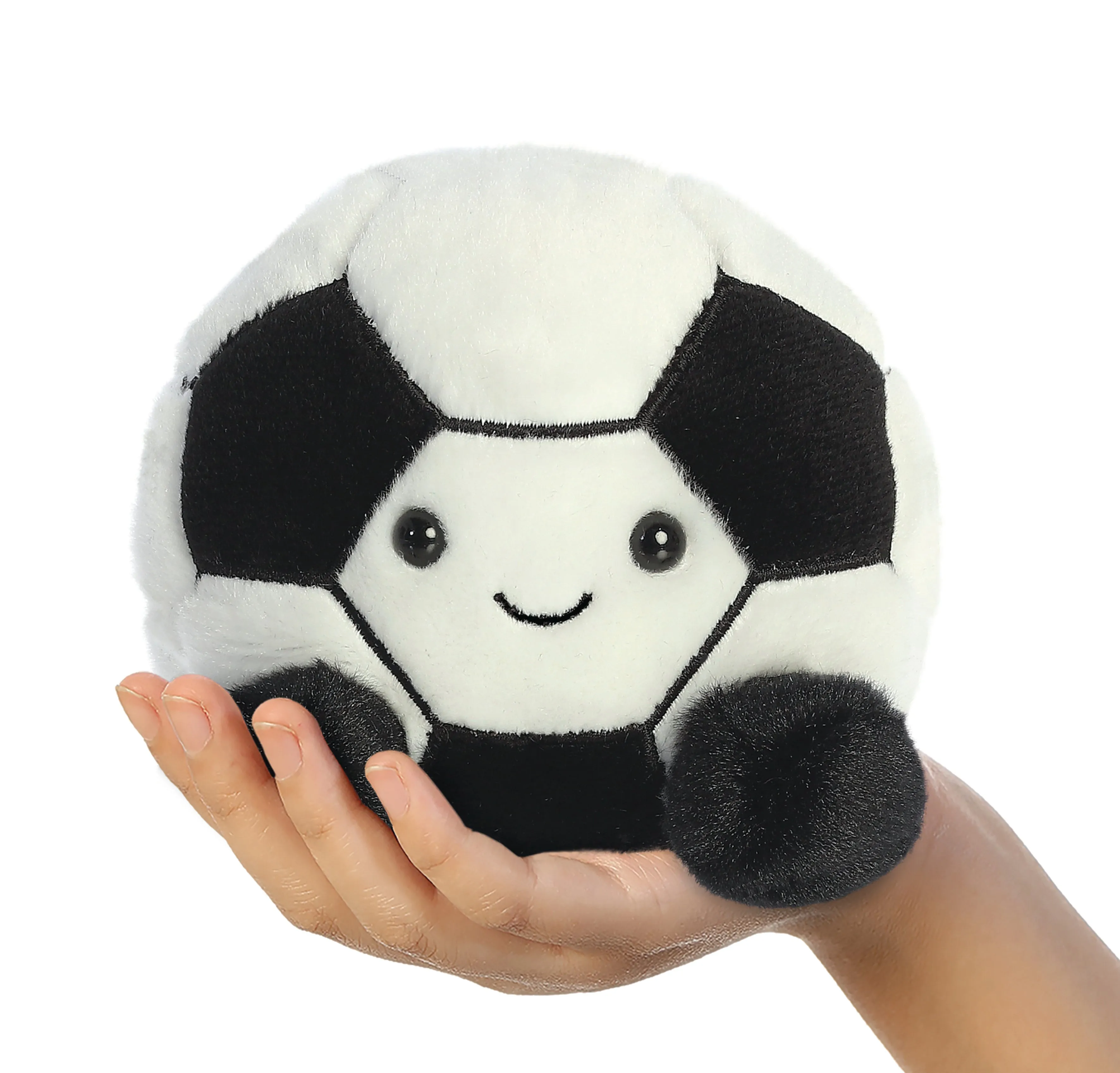 Palm Pals Striker Football Soft Toy