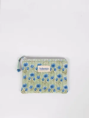 Posie Zip Pouch, Sage