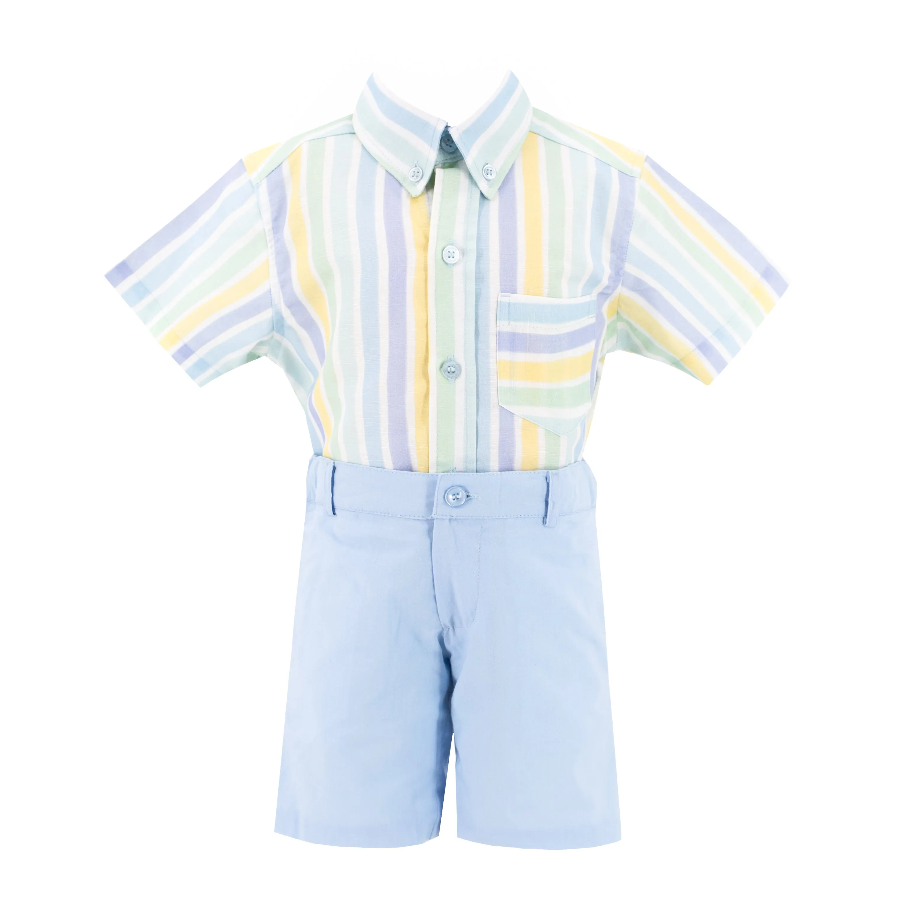 Sam Boy Button Down/Short Set