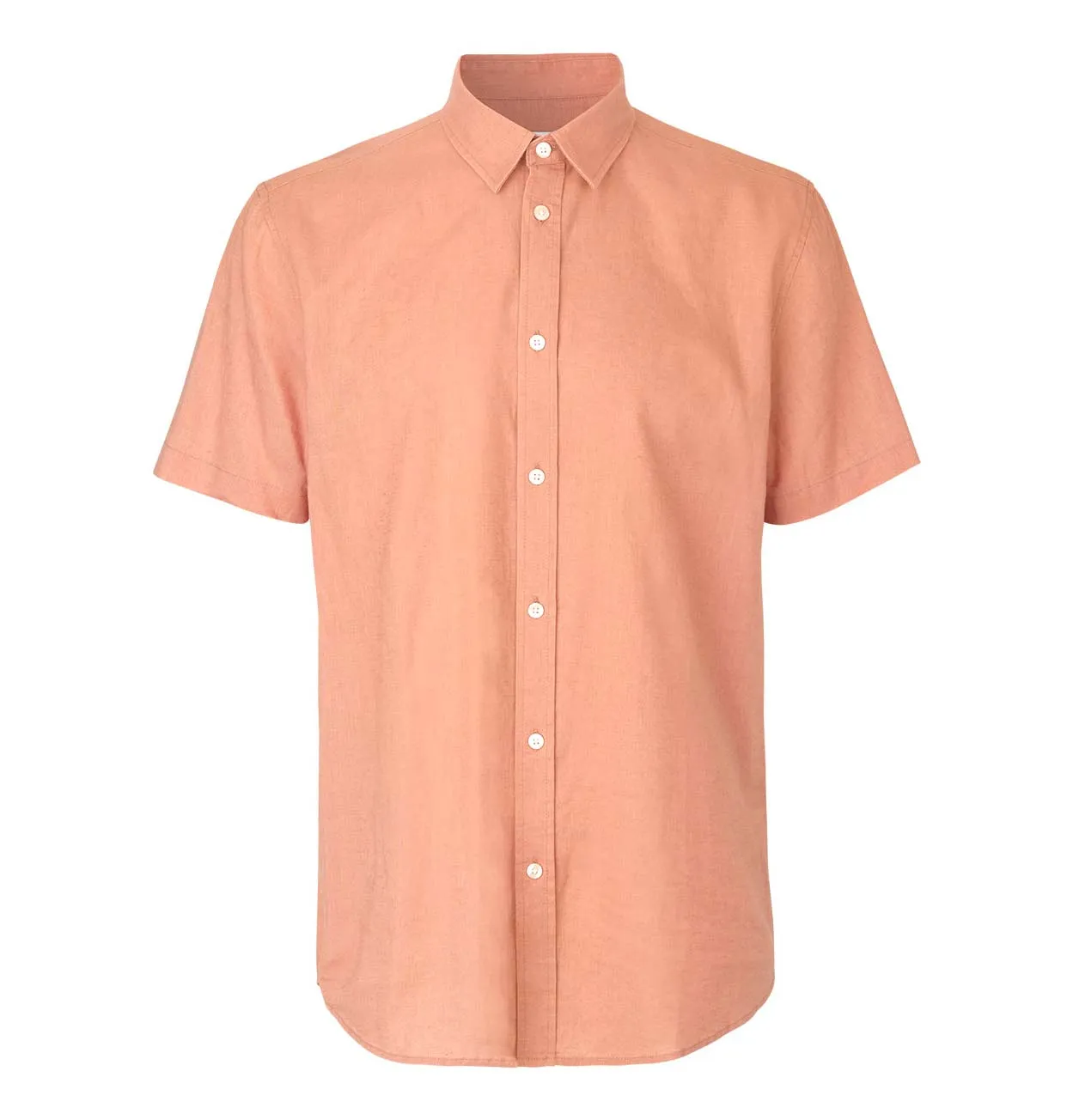 Samsoe & Samsoe Vento NX S/S Shirt – Terracotta