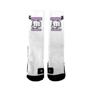 Sentinel Spartans Basketball Logo Socks