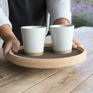 Smoked Cork | Round Tray