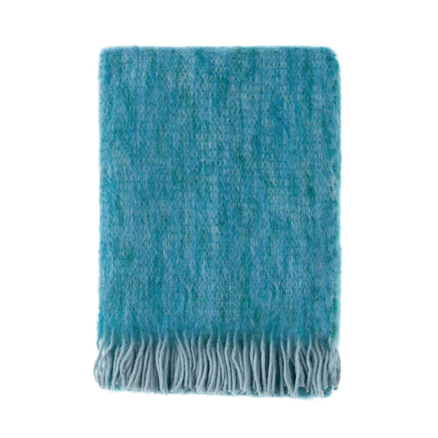 Sofia Mohair Blanket Ocean