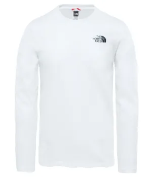 The North Face Easy Long-Sleeve Men Lifestyle Long Sleeve White/Black Nf0A2Tx1-Fn4-1