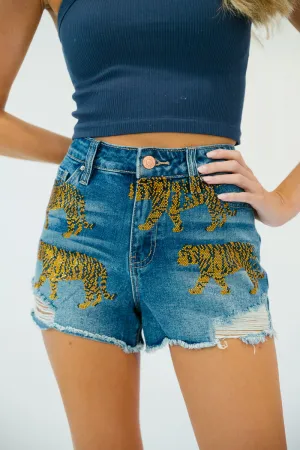 TIGER TOWN DENIM SHORTS