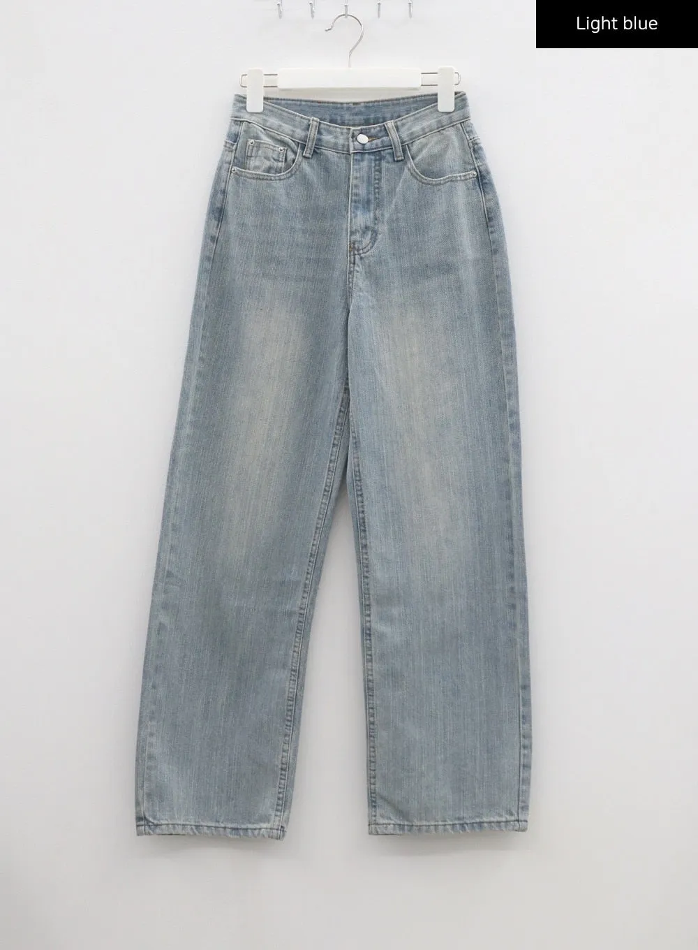 Wide Straight Leg Jeans BF310