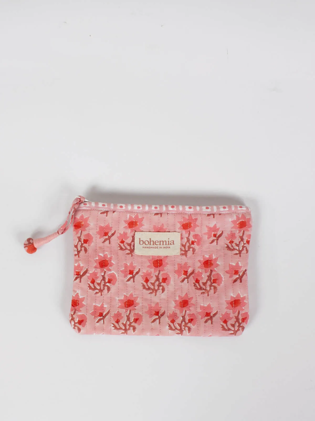 Zip Pouches Set of 4, Vintage Pink